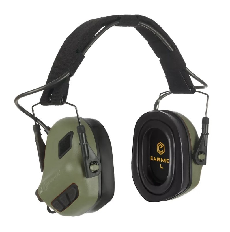 Наушники EARMOR M31 PLUS FG активные с AUX входом, NRR22, IPX5, гелевые амбишуры