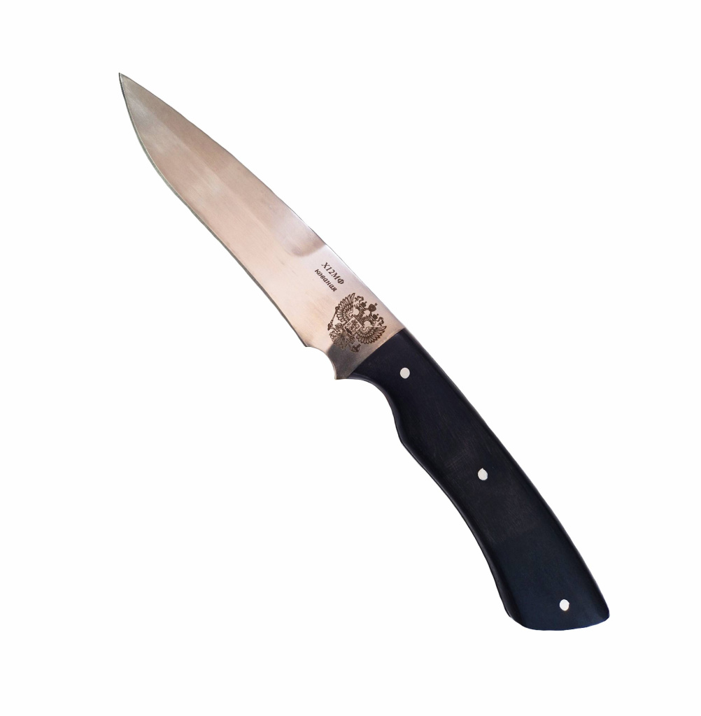 Нож Пехотный х12 мф ковка