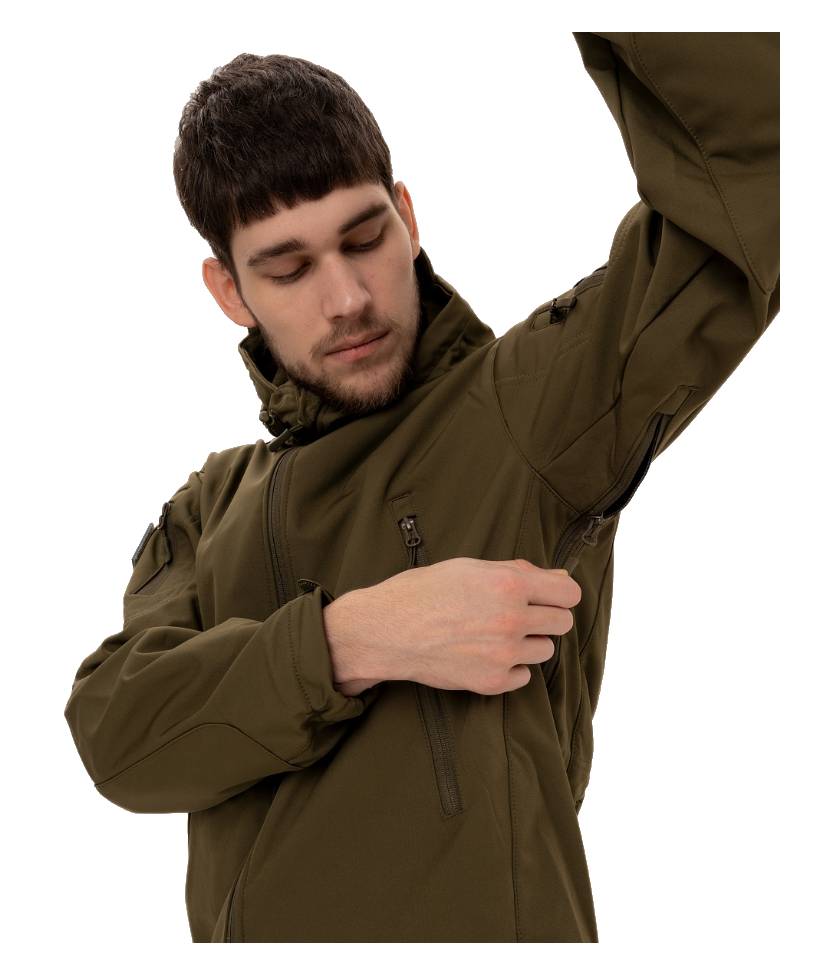 Куртка Remington Shark Skin Soft Shell Jacket Army Green /TM1034-306/ (3)