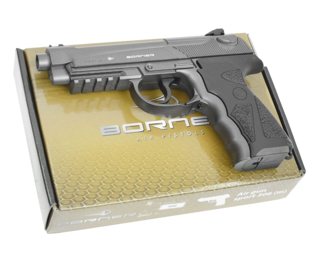Пневматический пистолет BORNER Sport 306М k.4,5мм. (3)