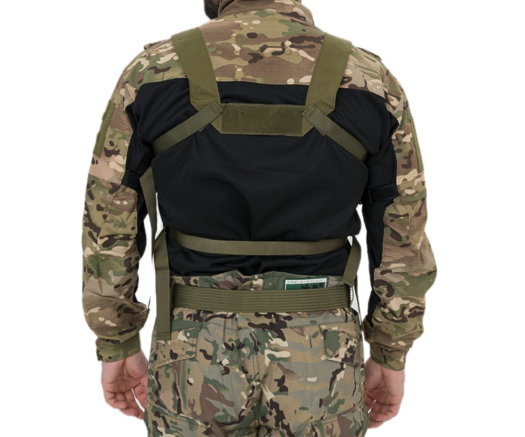 Разгрузка Remington нагрудная тактическая Rifl Tactical Vest Army Green с подсумком /TK1403-306/ (1)