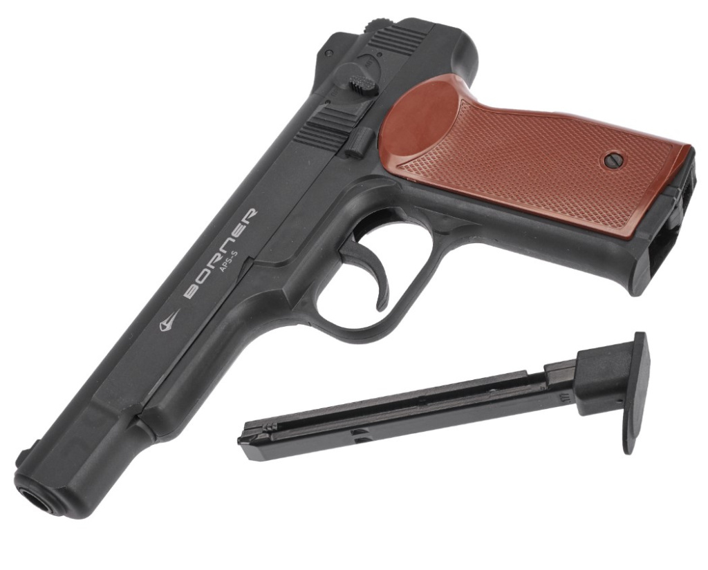 Пневматический пистолет BORNER Super Sport 708 k.4,5мм. (1)