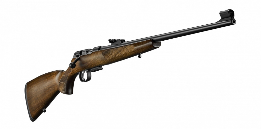 Нарезной карабин СZ457 kal.22WMR LUX L=630 Still  1/2х20 UNF (2)