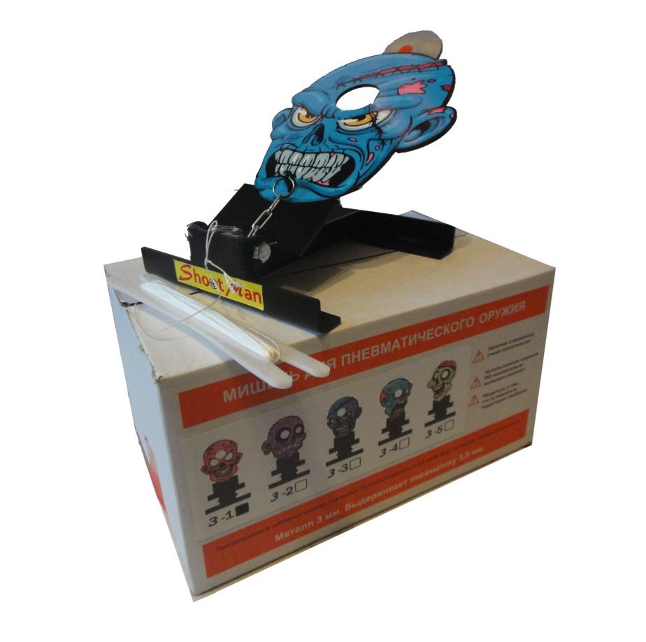 Мишень Shootman подъемная Z-3 металл 3мм