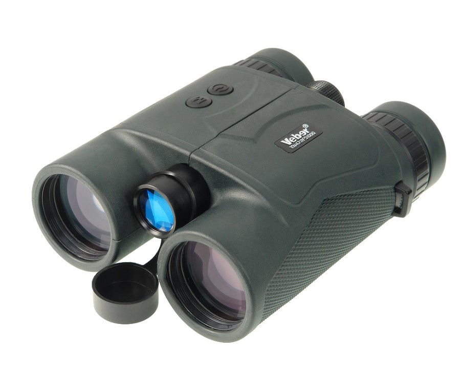 Бинокль Veber 10х42 RFS1000 c лазерным дальномером