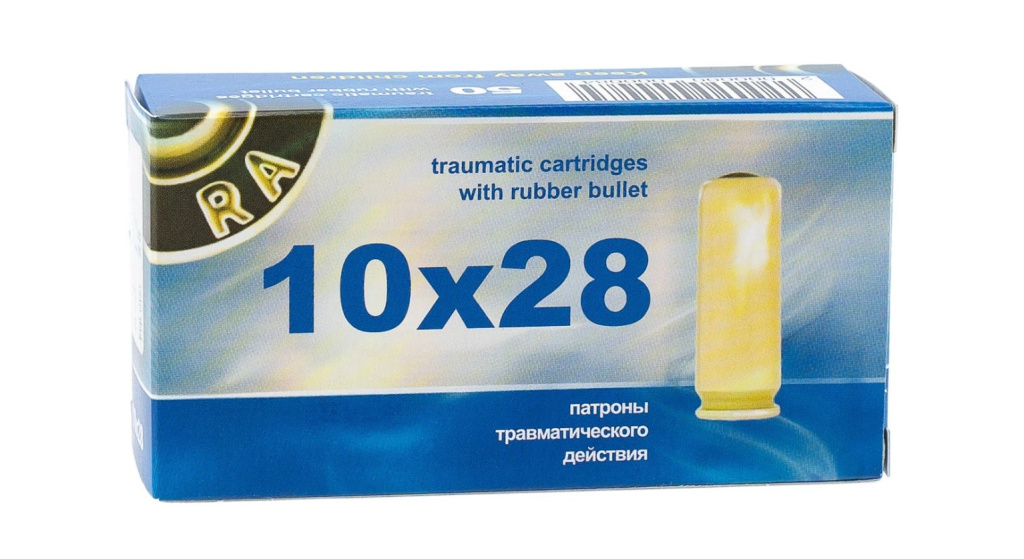 Патрон к.10*28 рез.пуля РОК (50)/1шт