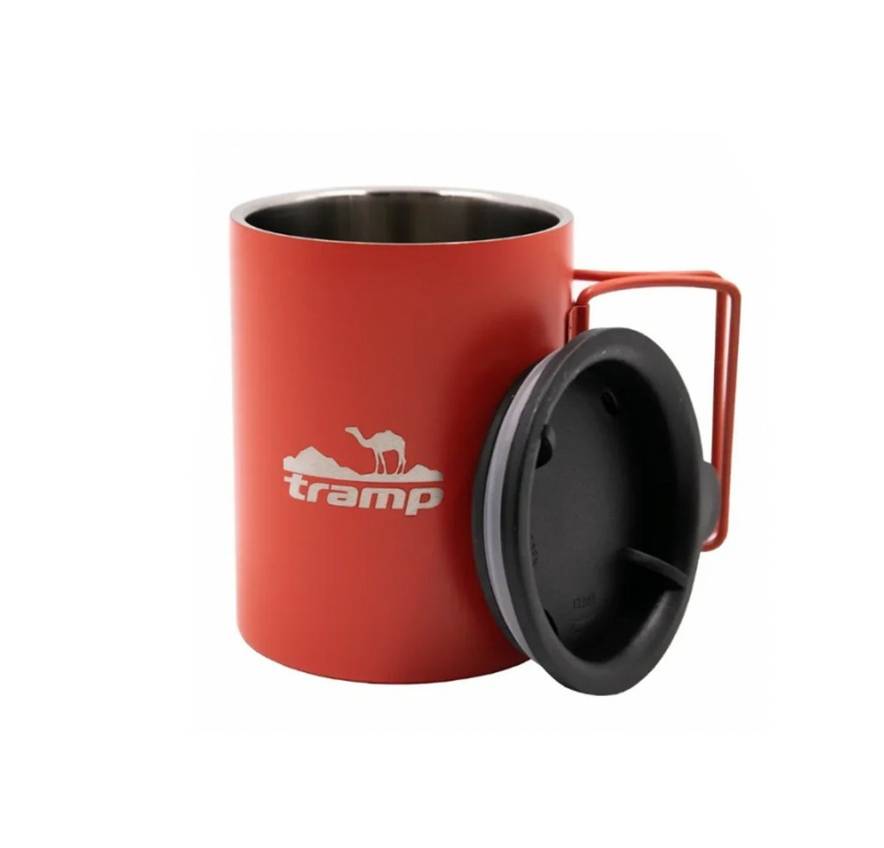 Термокружка TRAMP со скл.ручками и поилкой терракот /TRC-136.17/