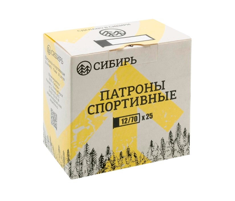 Патрон Новосибирск Сибирь Premium 12/70 №7,5 28гр (25)