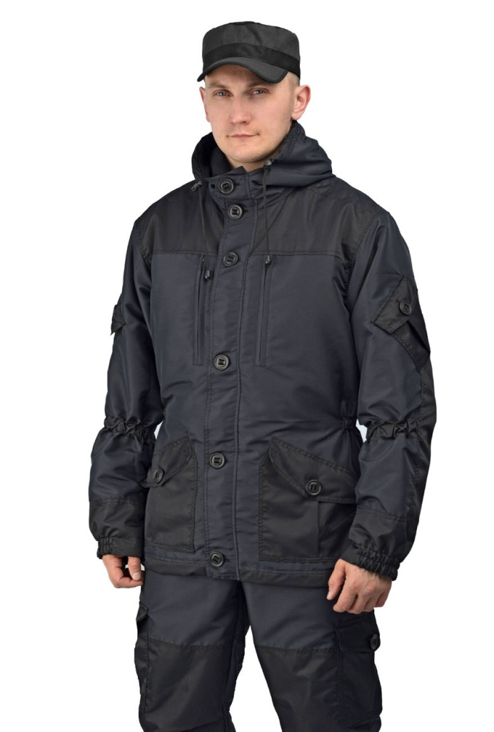 Костюм УРСУС Gerkon Donbass летний т.Таслан ультра Черный /КОС403-280/