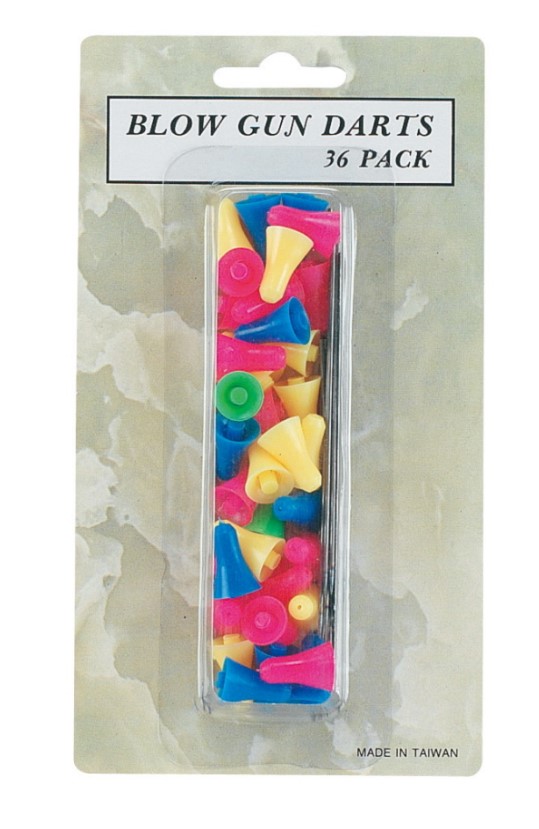 Дротики для духовой трубки 100мм 1уп/36шт