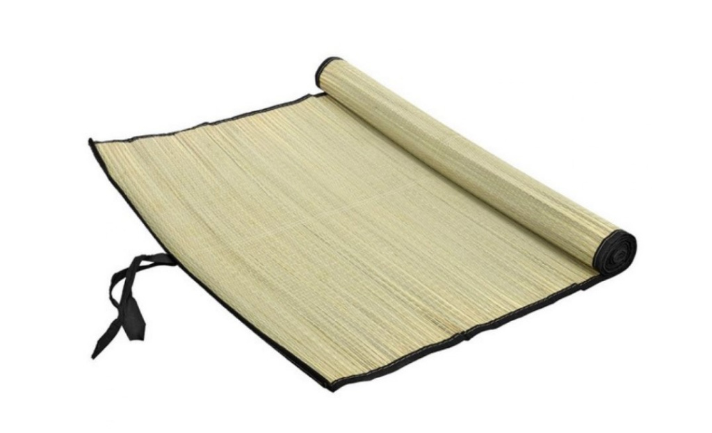 Коврик для пляжа 60х180см соломенный /61171/