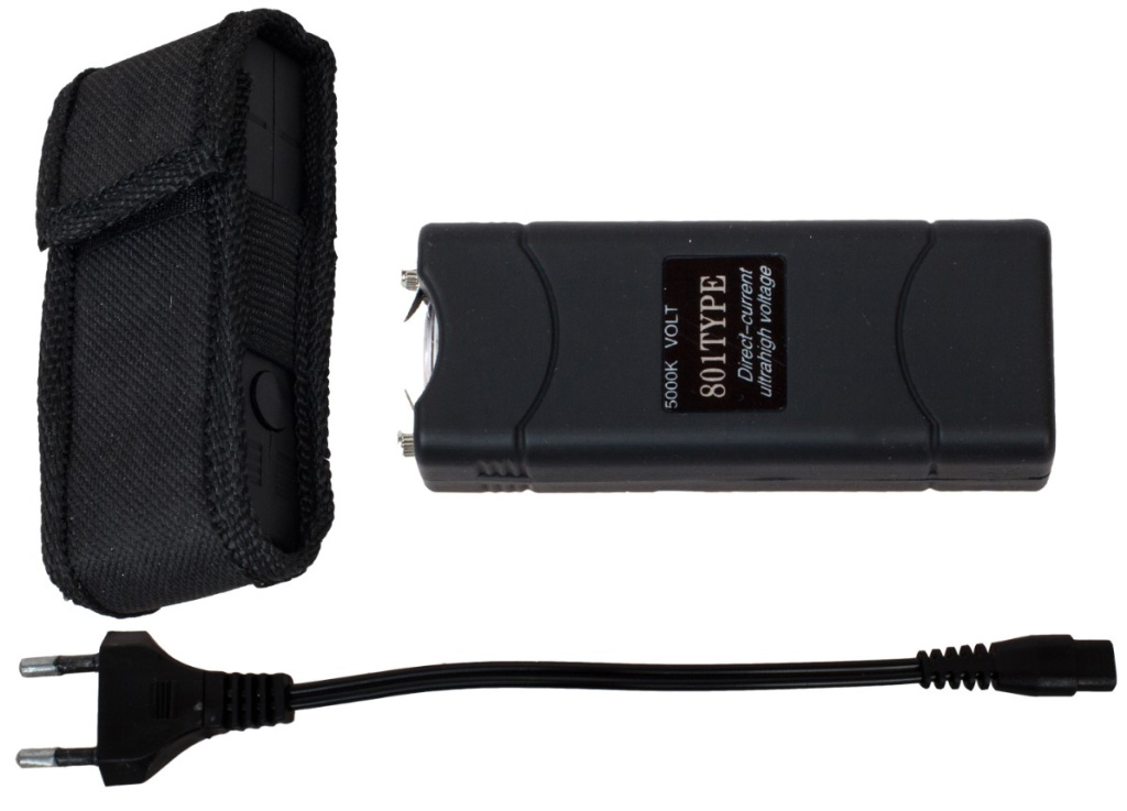 Электрошокер-фонарь отпугиватель собак Туре 801 (2 класс)