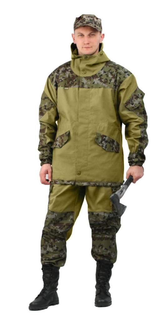 Костюм УРСУС Горка 3 палатка хаки Цифра рип-стоп /КОС288-270РСП/