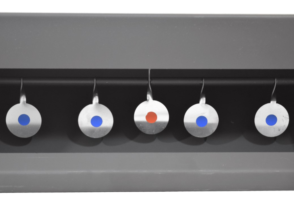 Мишень Shootman автомат с пулеулавливателем Биатлон металл 1,5мм