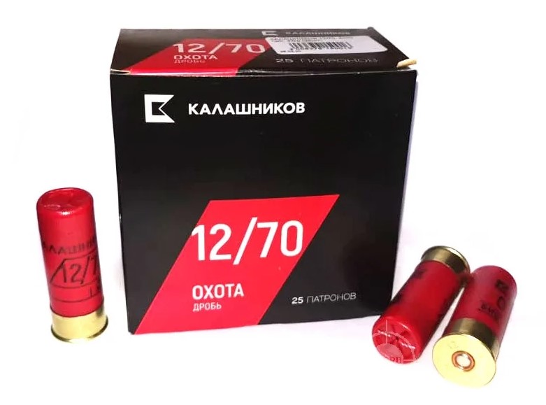 Патрон Калашников 12/70 №1 БИО 32гр  (25)