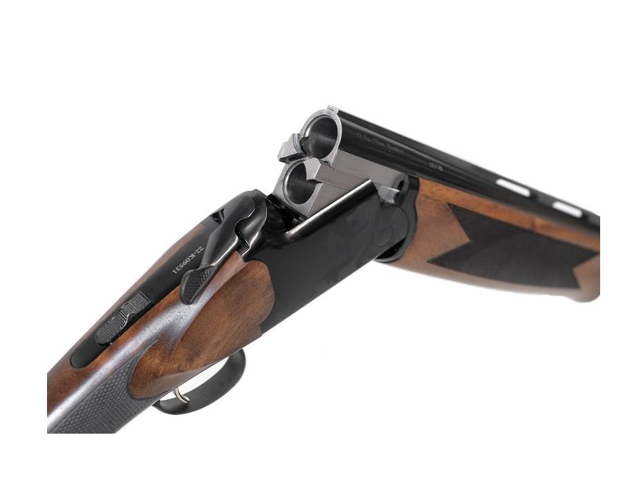 Охот. ружье Kral Brescia Coraggio кал.12/76 орех 5 д/н L=710  черная, стальн. с/к, эжектор