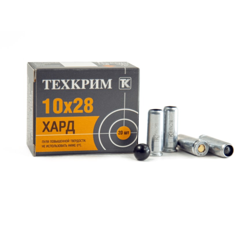 Патрон к.10*28 рез.пуля Maximum (1г)  ХАРД Техкрим (20)/1шт