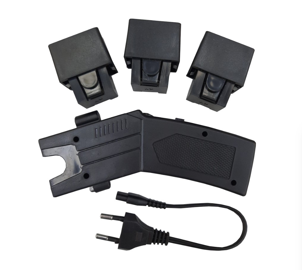 Электрошокер-фонарь отпугиватель собак Taser стреляющий (1 класс, с сиреной, ЛЦУ)