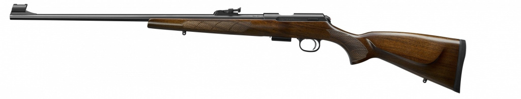 Нарезной карабин СZ457 kal.22WMR LUX L=630 Still  1/2х20 UNF (1)