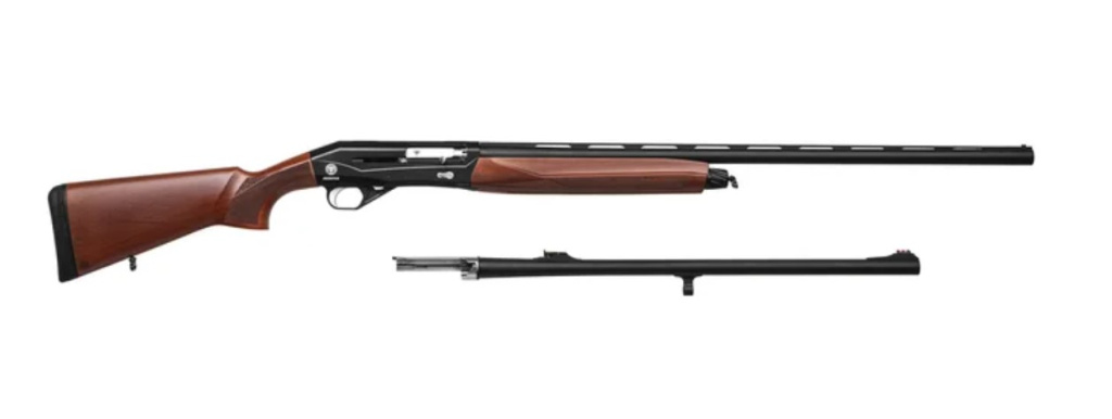 Охот. ружье HUGLU RENOVA СOMBO II WOOD кал.12/76 760+610 SLUG