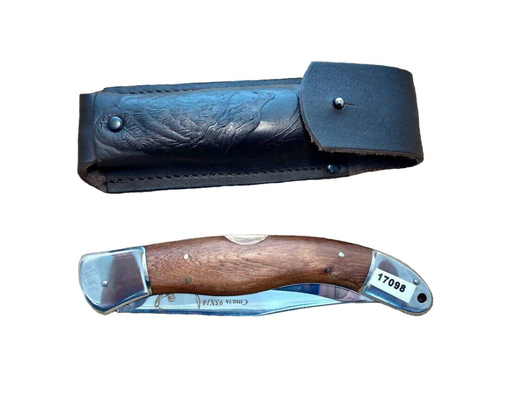 Нож Корсика 95х18 ковка складной