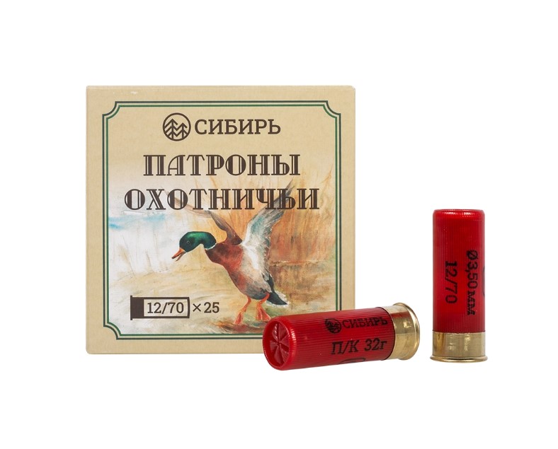 Патрон Новосибирск Сибирь 12/70 №0000 б/к 32гр (25)