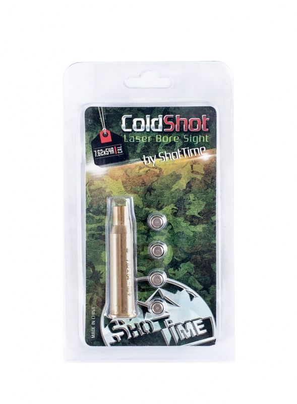 Лазерный пристрелочный патрон ShotTime ColdShot к.7,62х54 /ST-LS-54/