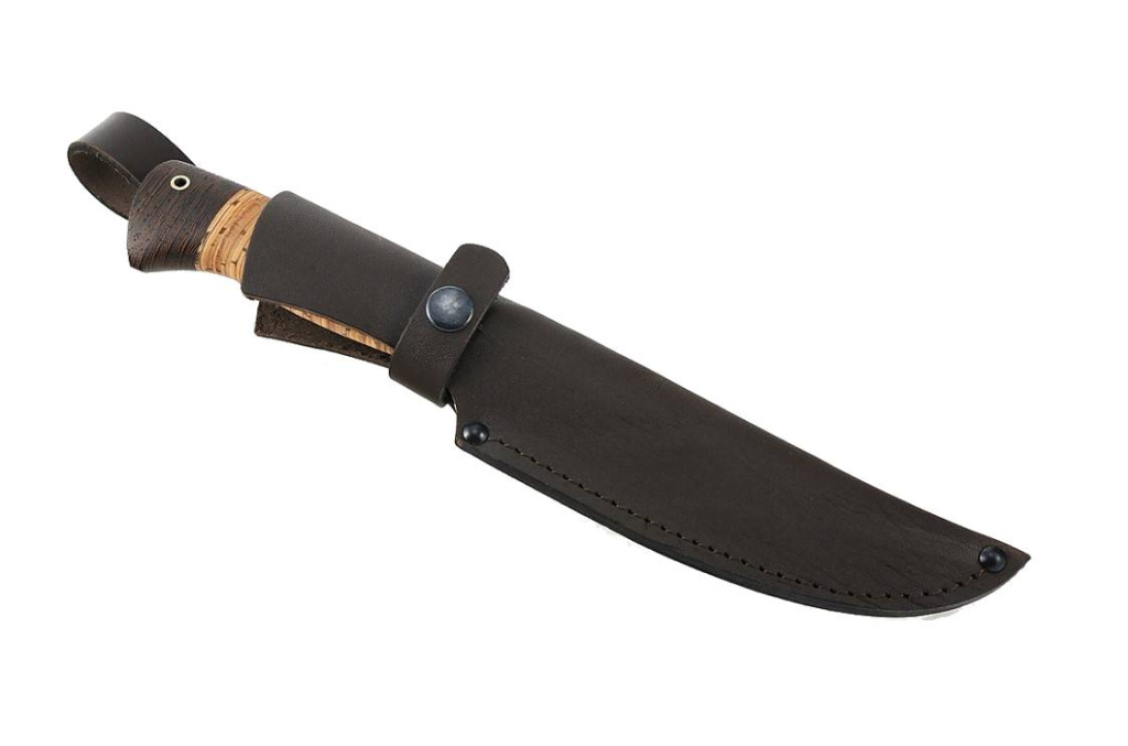 Нож Дельфин 95х18 кожа