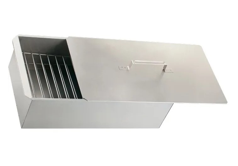 Коптилка МАГАРЫЧ НЖ-2 2-х ярусная большая 500х270х175 нерж. сталь 0,8мм + сумка