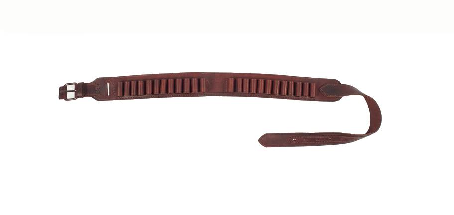 Патронташ Хольстер 25лет 20к открытый L-1150мм 24п кожа /231400000/