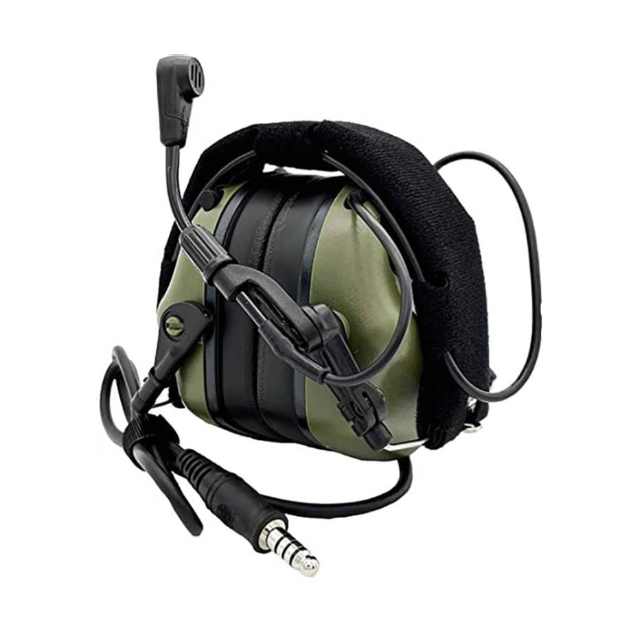 Наушники EARMOR M32 PLUS FG активные тактические с микрофоном Nexus TP-120 NRR22