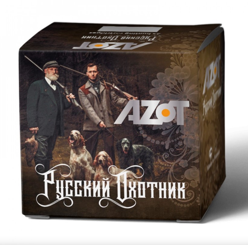 Патрон Азот 12/70 №3 32гр. Русский охотник (25)