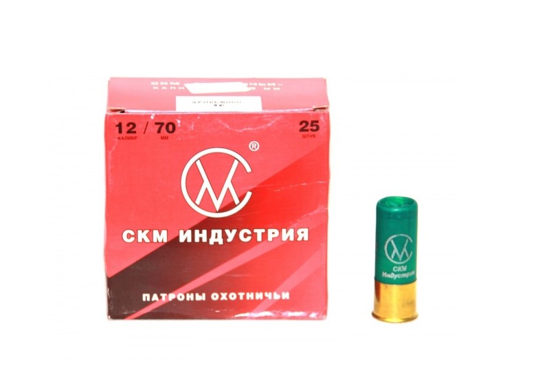 Патрон СКМ 12/70 №3 Русь 32гр. (25)