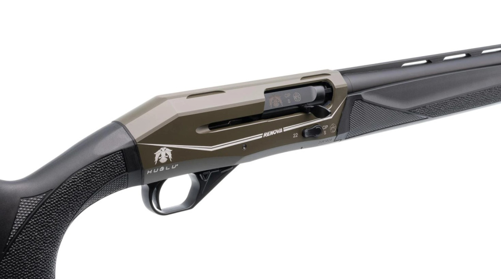 Охот. ружье HUGLU RENOVA SYNTHENIC KHAKI кал.12/76 п/а инерц.сист. 4+1 760