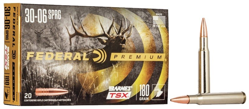 Патрон .30-06 Federal 11.7гр Premium Barnes TSX /1шт