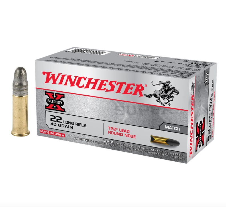 Патрон .22LR Winchester LRN Т22 40/2,59 (50)/1шт.