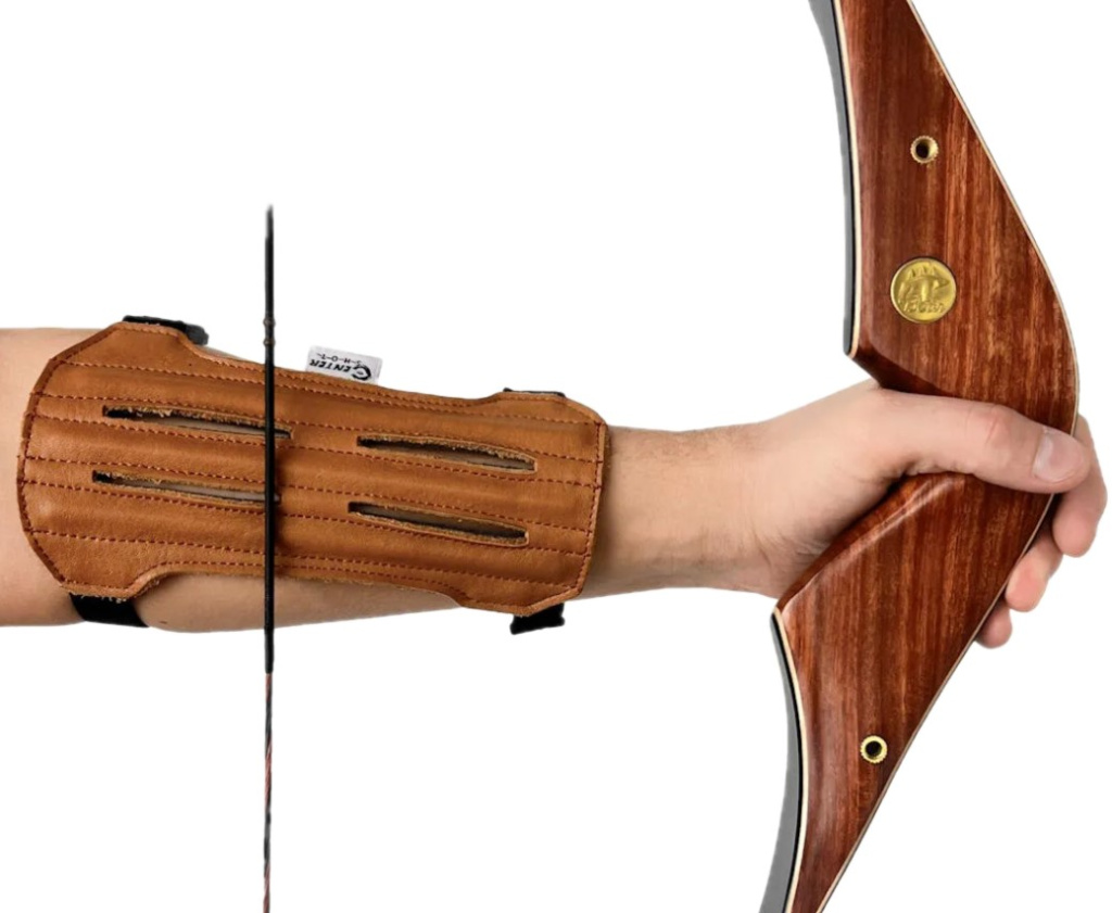 Крага охотничья 19см кожа /CSK-19TAN/ (3)