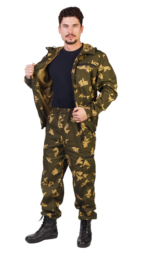 Костюм Формекс Пограничник2 летний кмф т.грета Граница хаки /КОС285-К049/