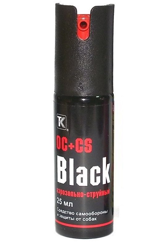 газовый баллончик Black /25мл/