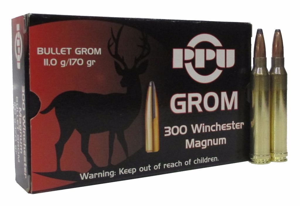 Патрон 300WM PPU GROM 11.0/1шт (20)