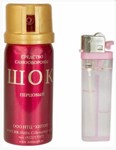 газовый баллончик Шок /65мл/