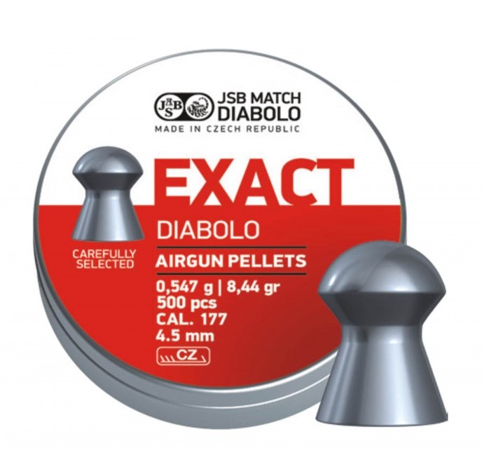 Пуля пневм. JSB Diabolo Exact 4,51мм 0,547гр (500)/1уп.