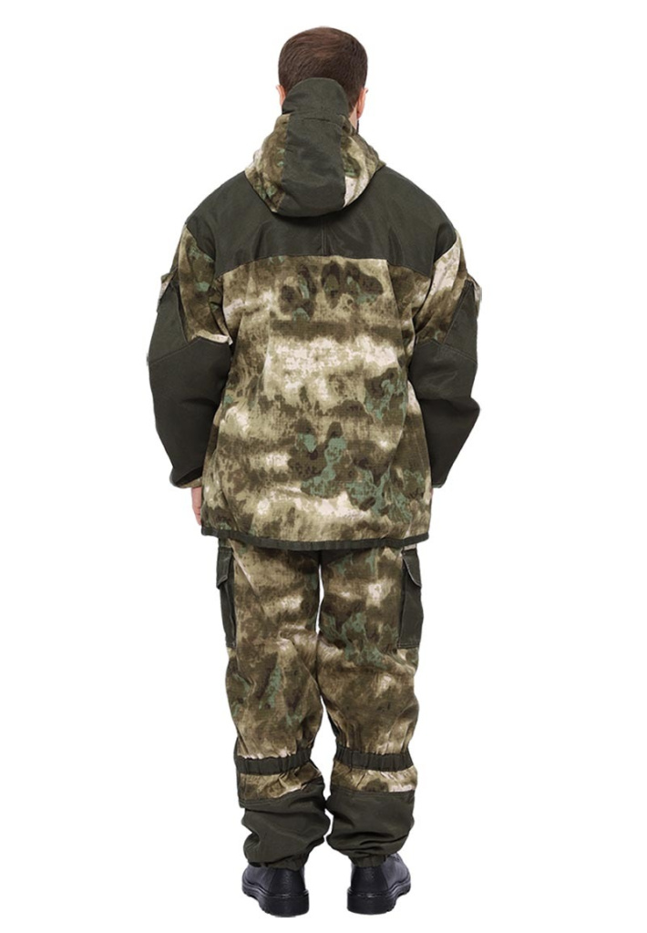 Костюм УРСУС Горка демисезонный кмф Облака зеленый твил рип-стоп/грета /КОС481/