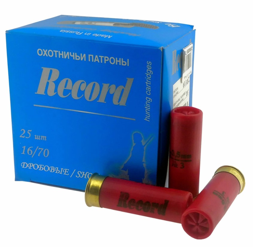 Патрон Record 16/70 №7 (25)