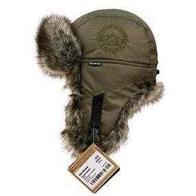 Шапка-ушанка Nordkapp Raven FrozenWorld Khaki /471/