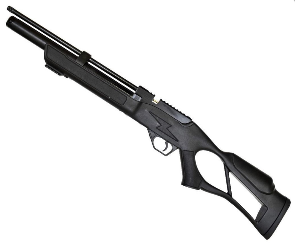 PCP Пневматическая винтовка Hatsan FLASH 101 QE SET k.6.35мм (насос+прицел+сошки+чехол+пульки)