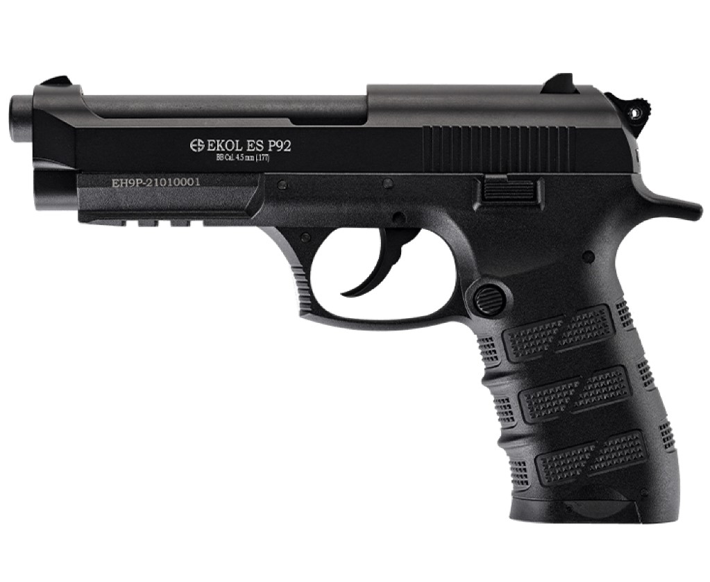 Пневматический пистолет EKOL ES P92 Black 4,5к (1)
