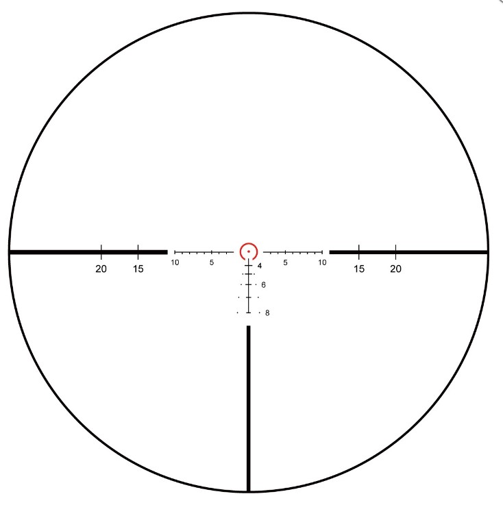 Прицел Vector Continental Tactical ED 1-8*24 BDC  /SCOC-T37/ (4)