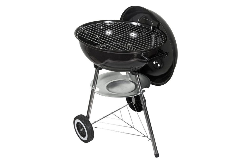 Жаровня Boyscaut с крышкой d-430мм на колесах h-680мм /61252/