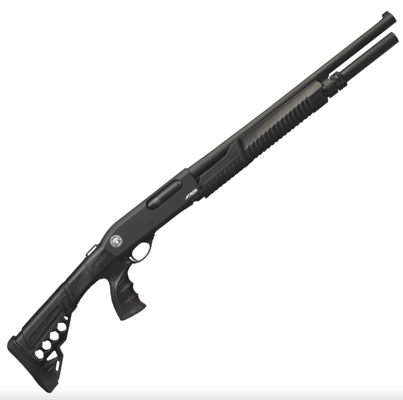 Охот. ружье HUGLU ATROX A STANDARD III TELESCOPIC PUMP SYNT 7+1 кал.12/76 мушка 510